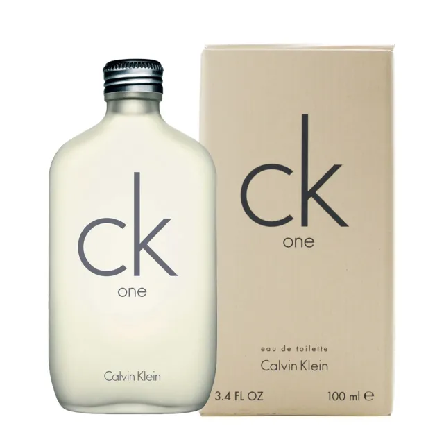 【Calvin Klein 凱文克萊】CK one/be 中性淡香水100ml兩款任選(國際航空版)