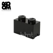 【Room Copenhagen】Storage Brick 2+Brick Drawer4+8 knobs樂高積木抽屜組合-黑色(樂高收納盒)