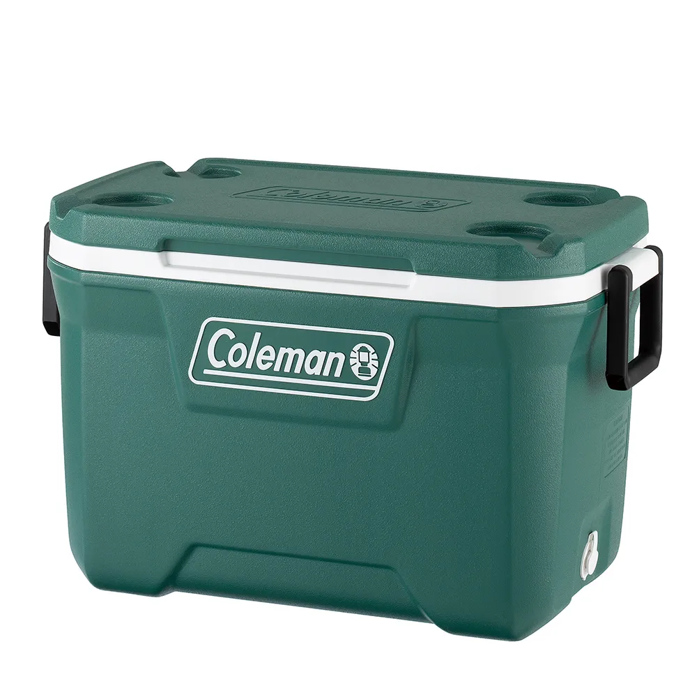 【Coleman】49.2L XTREME永恆綠手提冰箱 / CM-37237(露營冰桶 保冰桶 釣魚冰桶)