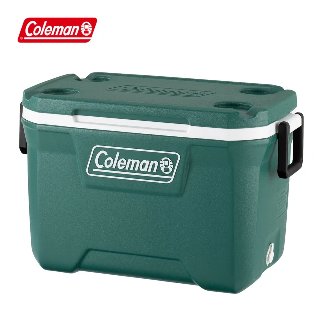 【Coleman】49.2L XTREME永恆綠手提冰箱 / CM-37237(露營冰桶 保冰桶 釣魚冰桶)
