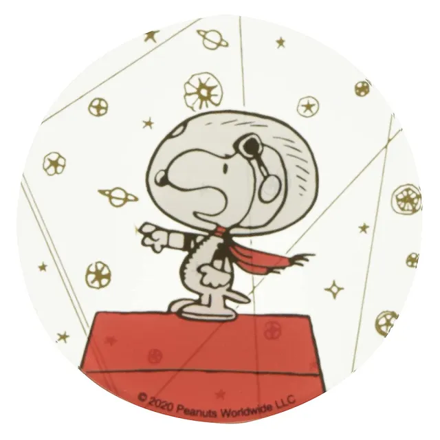 【日本山加yamaka】SNOOPY 壓克力杯墊 史努比 太空人(餐具雜貨)