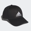 【adidas 愛迪達】ADIDAS 黑刺繡三線 老帽 棉 基本款 KAORACER FK0891