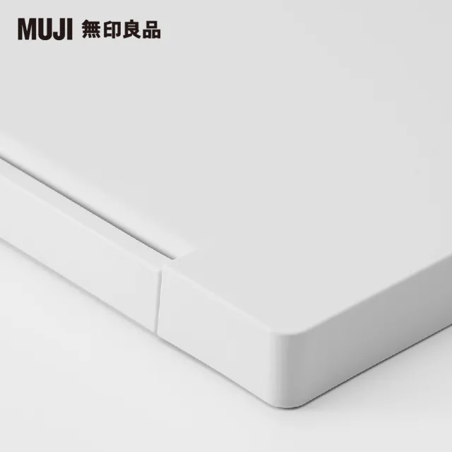 【MUJI 無印良品】PP上蓋可選式垃圾桶/小/20L袋用/簡易式