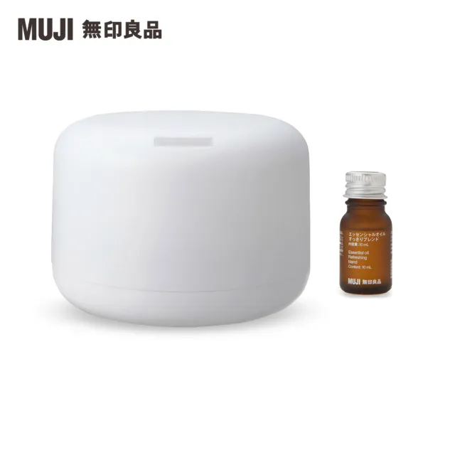 MUJI 無印良品】大容量超音波芬香噴霧器(綜合精油/清晰.10ml) - momo