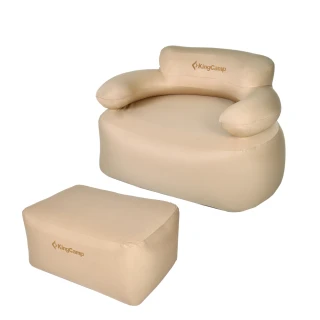 【KingCamp】Air Sofa便攜式充氣沙發 露營沙發/充氣墊/露營椅/摺疊椅(單人+單座)