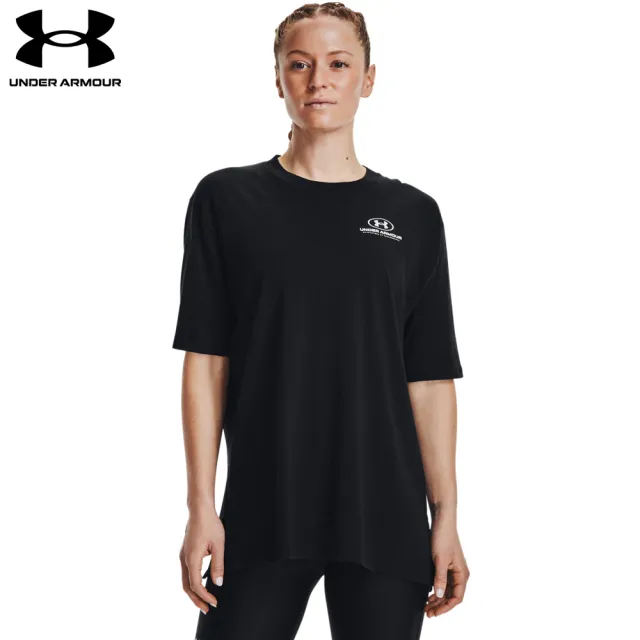 【UNDER ARMOUR】UA 女 Training Graphic 短袖T-Shirt -優惠商品(黑)