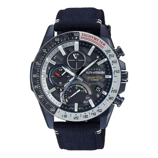 【CASIO 卡西歐】Scuderia AlphaTauri聯名限量 EDIFICE系列(EQB-1000AT-1A)