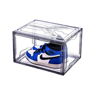 【s plaything生活百貨】磁吸式透明展示收納鞋盒