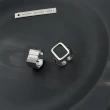 【00:00】韓國設計潮流幾何個性金屬開口戒2件戒指套組(幾何戒指 金屬戒指 開口戒)