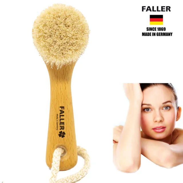 【FALLER 芙樂】德國製馬毛手肘膝蓋腳跟溫和角質清潔刷(厚刷/沐浴按摩美容/10週年慶)