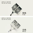 【蘋果庫Apple Cool】Apple Watch S7/6/SE/5/4 42/44/45mm 金屬系列鏤空X型不鏽鋼帶