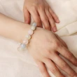 【AURORA 歐羅拉】莫蘭迪天然水晶手珠手串手鏈(12mm)