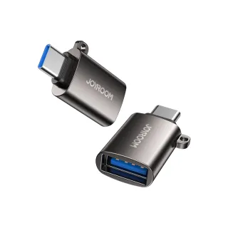 【Joyroom】Type-C 公 to USB-A 母 鋅合金OTG轉接頭/轉接器(iPhone 15可用/手機讀取讀卡機)