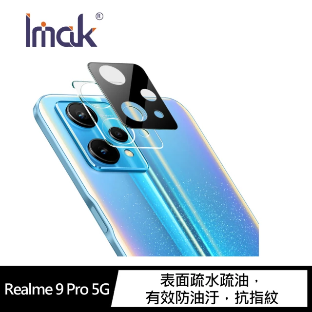 【IMAK】Realme 9 Pro 5G 鏡頭玻璃貼(曜黑版)