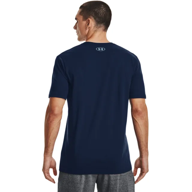 【UNDER ARMOUR】UA 男 Training Graphics短袖T-Shirt -優惠商品(藍)
