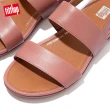 【FitFlop】GRACIE LEATHER BACK-STRAP SANDALS金屬扣環造型後帶涼鞋-女(玫瑰色)
