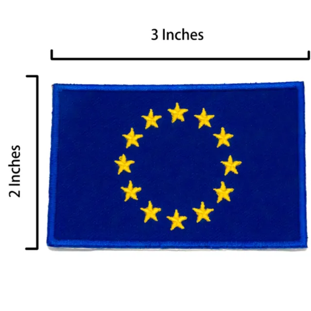 【A-ONE 匯旺】歐盟 Flag Patch肩章 徽章 背膠識別章 布藝士氣章 熨燙肩章 熱燙徽