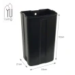 【YU Living 信歐傢居】北歐風腳踏雙層緩降蓋設計大垃圾桶(30L /大 /2色)