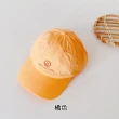 【橘魔法】糖果色系字母笑臉刺繡棒球帽 (薄款透氣吸汗快乾 兒童 帽子 遮陽帽 鴨舌帽 棒球帽 男童 女童)