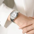 【CITIZEN 星辰】LADYS心動羅馬假期光動能藍寶石不鏽鋼錶款女錶 35mm玫瑰金(EM0973-55A)