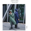 【MECOVER】全能風雨衣加長版+紳士金士曼雨傘(1+1組合超優惠/雨衣雨傘一次擁有)