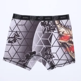 【BLUE WAY】男款 滿版 爆裂鬼 針織 四角內褲-鬼洗