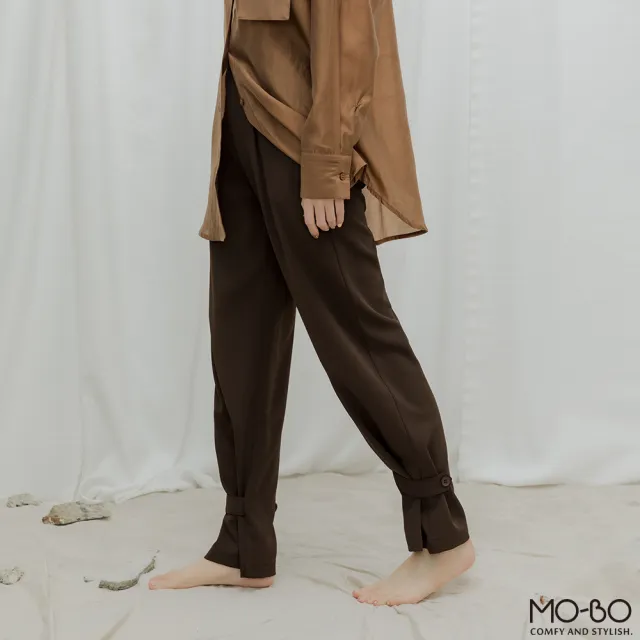 【MO-BO】希望之際褲口調節式長褲(褲子)