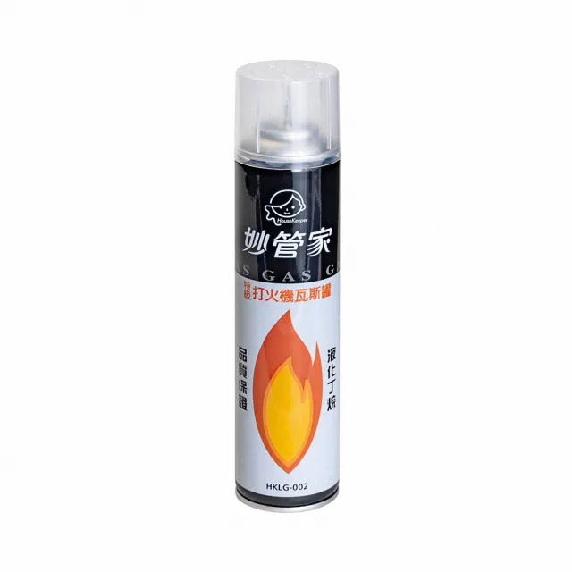 【妙管家】特級打火機罐/點火器專用瓦斯罐 300cc(填充瓦斯罐 打火機專用瓦斯罐 防風打火機補充)