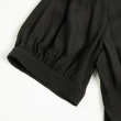 【ILEY 伊蕾】夏日渡假風情造型抽褶袖上衣1222011052(黑)