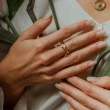 【MantraBand】Hope 擁抱希望 925純銀戒指 銀色可調式戒指(無限戒指)