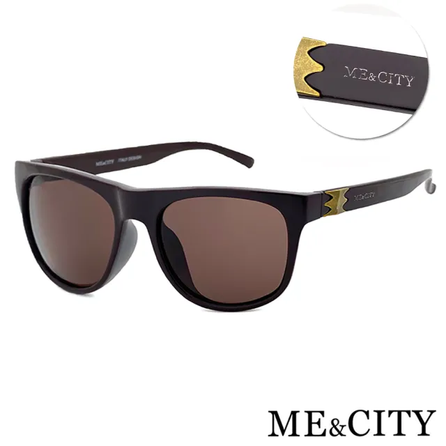 【ME&CITY】時尚性格太陽眼鏡 品牌墨鏡 抗UV400(ME110018 J021)