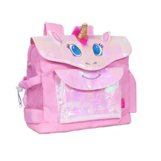 【美國Bixbee】3D動物童趣系列奇幻粉獨角馬中童背包