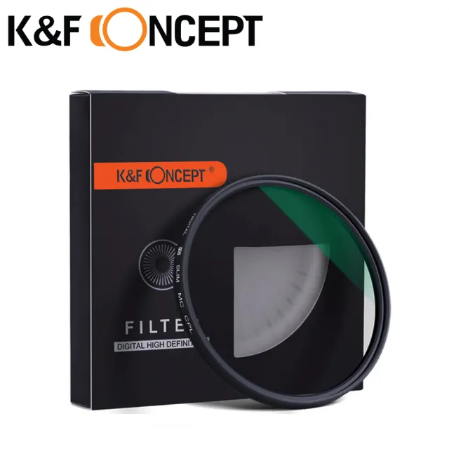 【K&F Concept】82mm SCHOTT GERMAN CPL 超薄多層鍍膜偏光鏡(KF01.1161)