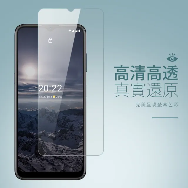 Nokia G21 6.5吋 非滿版透明9H玻璃鋼化膜手機保護貼(NokiaG21保護貼)