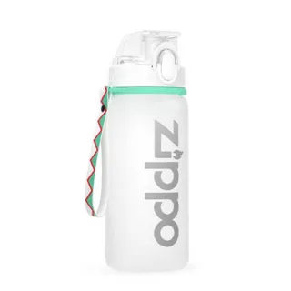【Zippo官方直營】運動水壺酷動系列-個性運動水壺-磨砂白550ML(運動水壺)