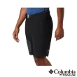 【Columbia 哥倫比亞 官方旗艦】男款-鈦 UPF50防潑短褲-黑色(UAE03160BK / 2022年春夏商品)