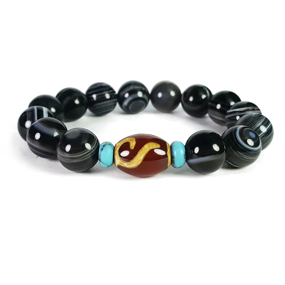 貴重！藏傳天珠★龍眼天珠(小)★ 藏珠家天珠》五眼天珠招財天珠項鍊藏珠家天珠