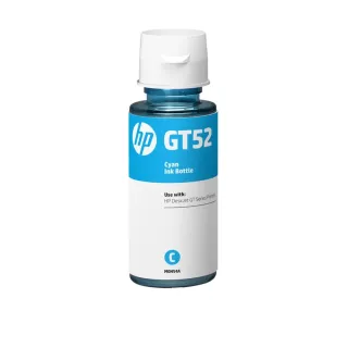 【HP 惠普】GT52 原廠青色墨水瓶(M0H54AA)