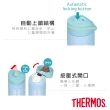 【THERMOS膳魔師】買1送1_不鏽鋼漸層超輕量自動上鎖真空保溫瓶450ml+450ml(JNS-453+JNS-453)