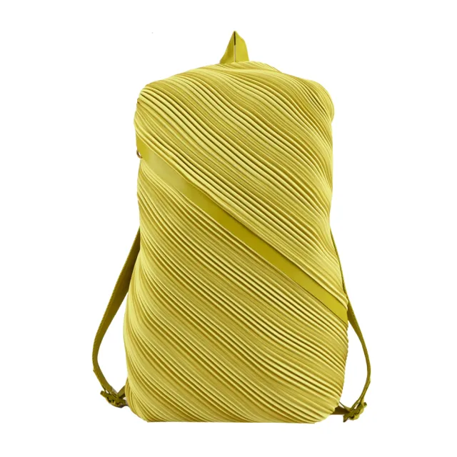 Pleats Please by Issey Miyake Puff Sleeve Dress - Ice Desert