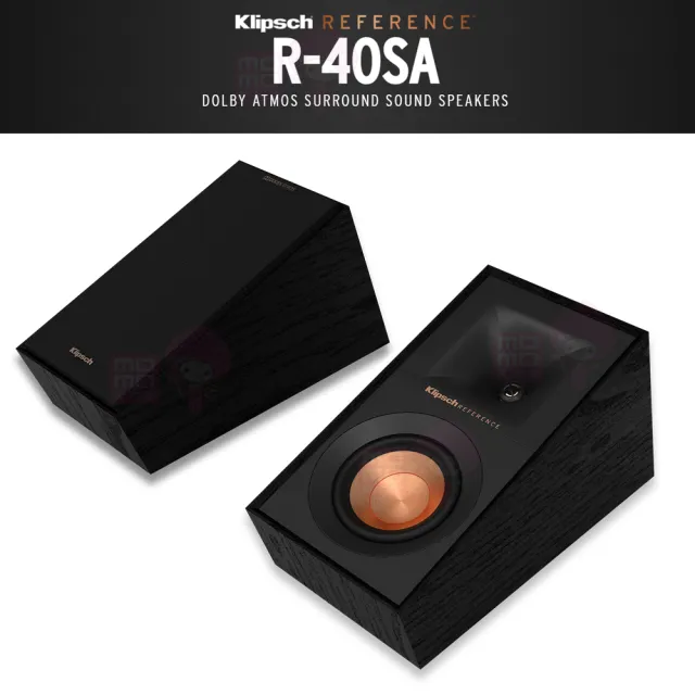 【Klipsch】R-40SA 被動式 天空聲道喇叭(杜比全景聲環繞喇叭/釪環公司保固)