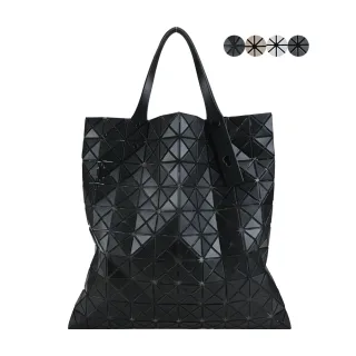 【ISSEY MIYAKE 三宅一生】BAOBAO 10x10 PRISM 皮革霧感肩背包(任選)