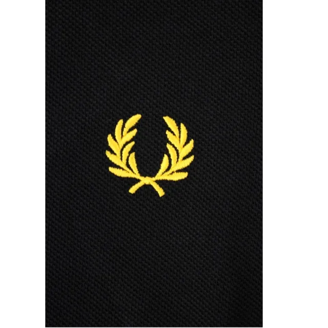 【FRED PERRY】Fred Perry 左胸口刺繡Logo 經典雙滾邊POLO衫 XS號(英國品牌)