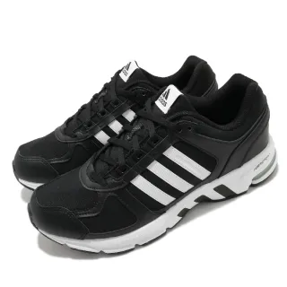 【adidas 愛迪達】慢跑鞋 Equipment 10 U 黑 白 愛迪達 男鞋 路跑(FW9995)