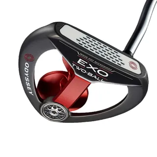 【Callaway 卡拉威】Odyssey EXO 2-BALL RING 高爾夫球推桿 左手專用 Putter DFX 日規