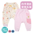 【Newstar明日之星】MIT四季嬰兒2入長褲袋鼠小馬組合0-6M(台灣製 嬰兒 保暖)