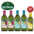 【Olitalia奧利塔】葡萄籽油1000mlx2瓶+玄米油1000mlx2瓶(+頂級葵花油500mlx1瓶)