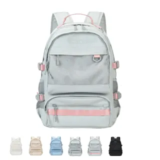 【MAISY】男女款休閒百搭大容量後背包(現+預  共六色)