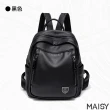 【MAISY】基本款大容量後背包(現+預  黑色 / 咖啡色 / 深藍色)