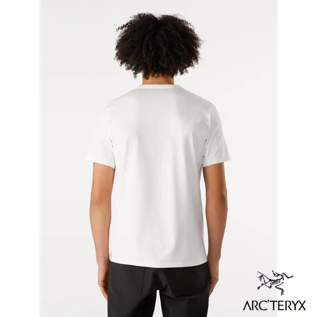 【Arcteryx 始祖鳥官方直營】男 Capitve 短袖 休閒 Tee(生命藍)